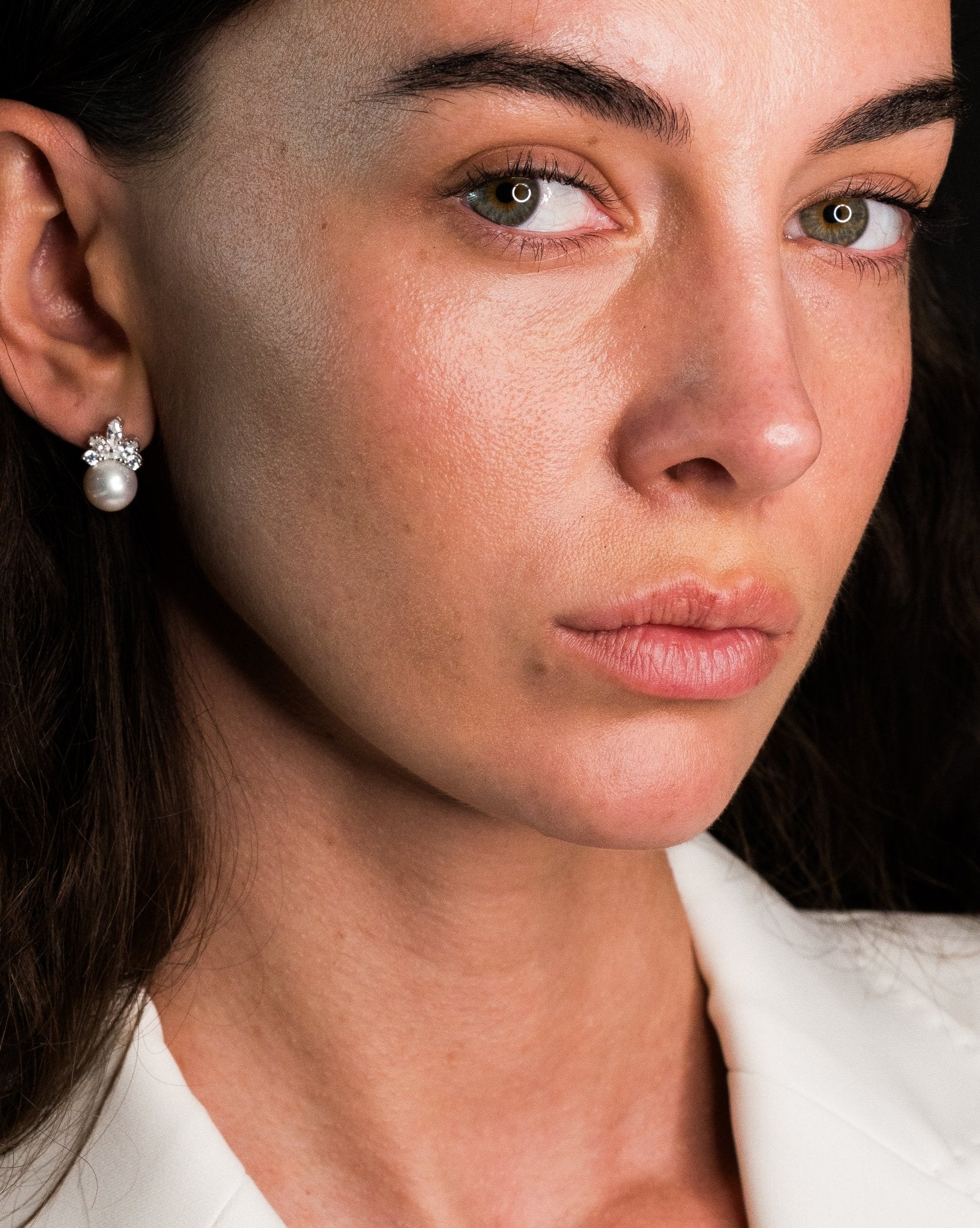 Eula Floral Pearl Earrings - Godfrey Allure Jewelry | Crafted in Refined Silver and Allyure Stones™ Designed for Modern Muses