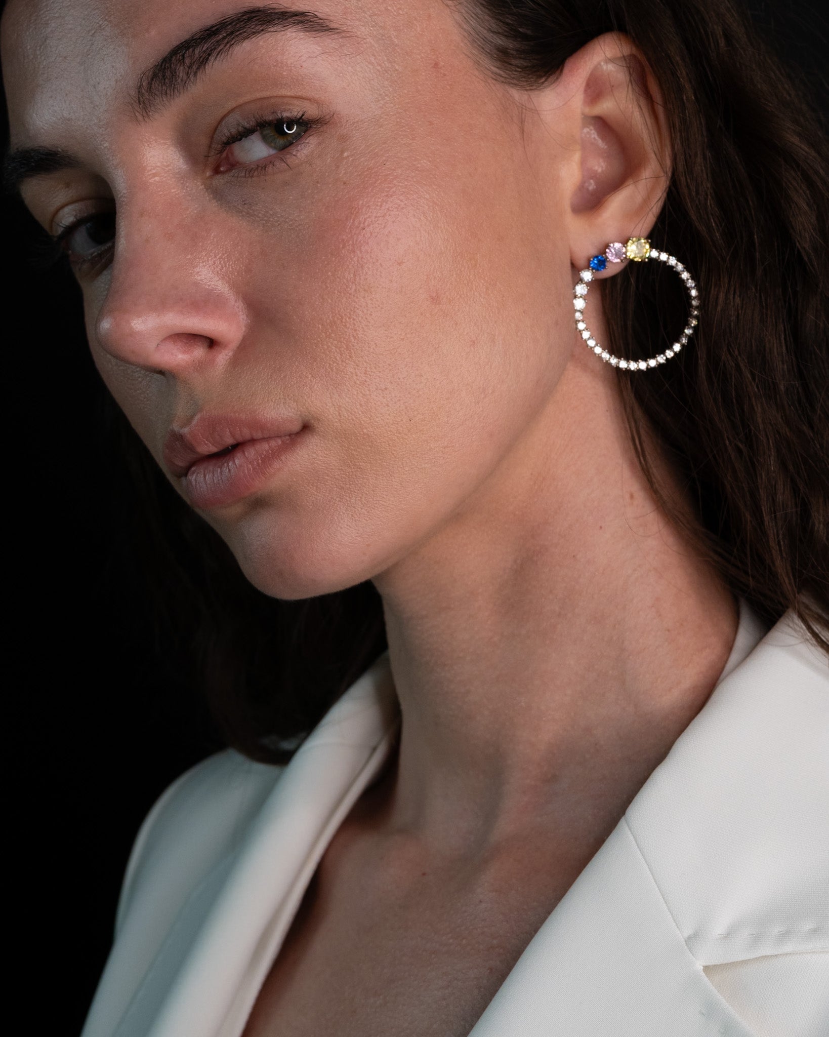 Lamour Earrings - Godfrey Allure Jewelry | Crafted in Refined Silver and Allyure Stones™ Designed for Modern Muses