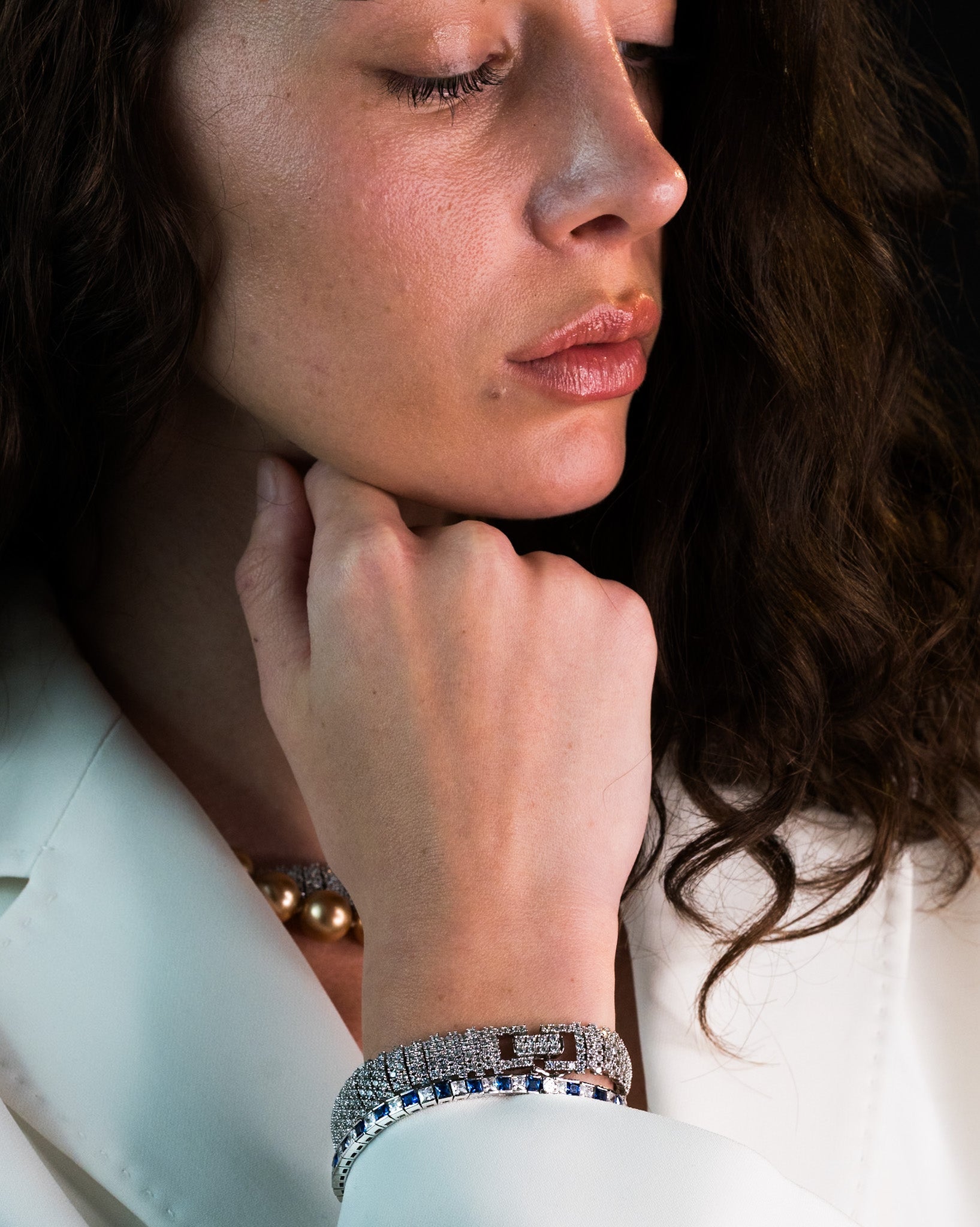Lillian Tennis Bracelet - Godfrey Allure Jewelry | Crafted in Refined Silver and Allyure Stones™ Designed for Modern Muses