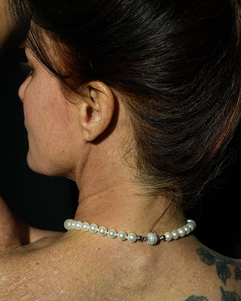 The Bullock Graduated Pearl Old Hollywood it girl jewelry Necklace (Pre - order) - Godfrey Allure Jewelry | Refined Sterling Silver Women’s Jewelry