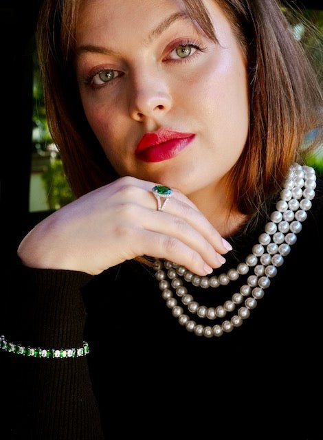 Iconic Statment Jewelry - Godfrey Allure Jewelry | Crafted in Refined Silver and Allyure Stones™  Designed for Modern Muses