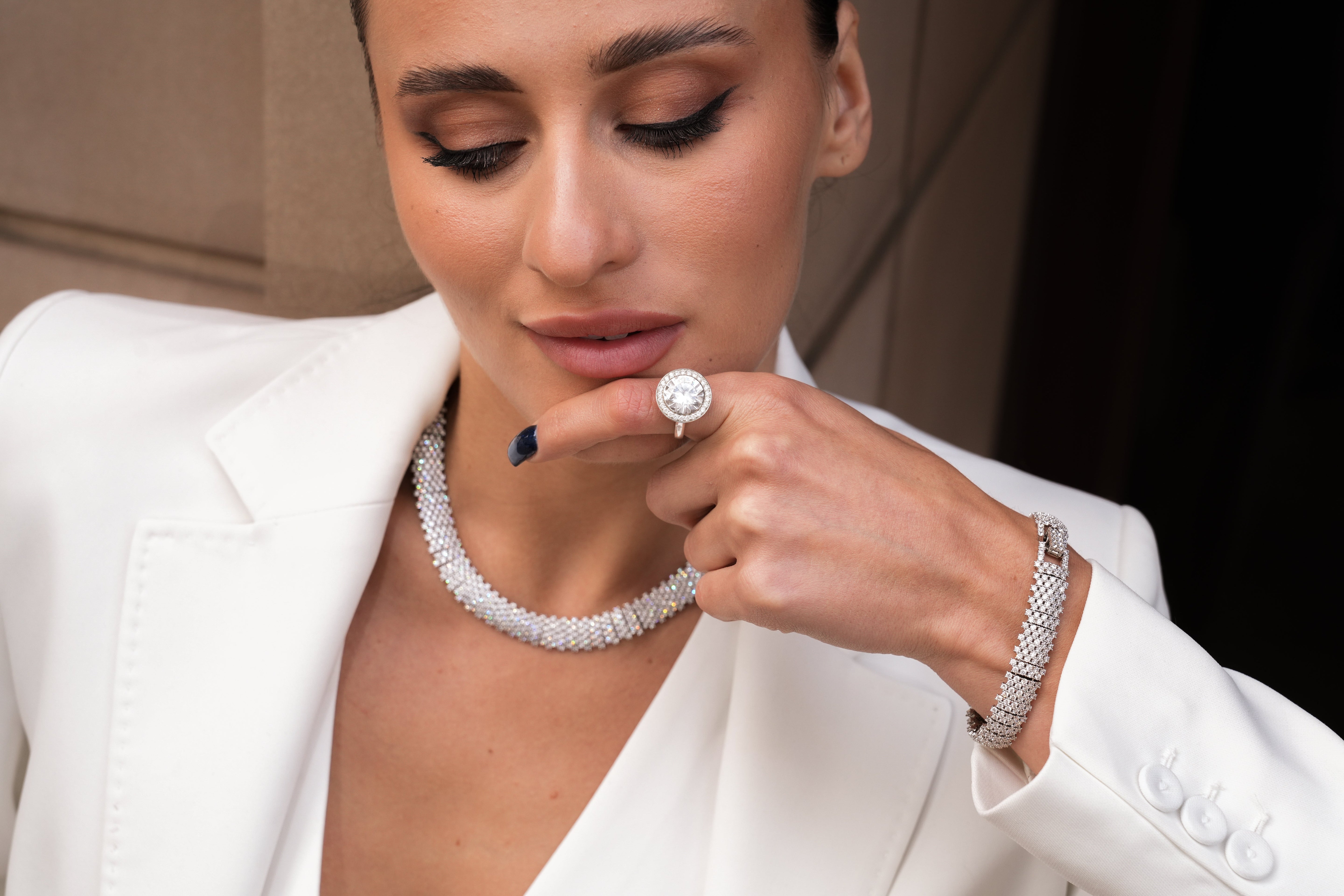 The Statement Ring: Why the Boldest Piece You Own Belongs on Your Hand - Godfrey Allure | Old Hollywood Sterling Silver Jewelry & Rivière Necklaces