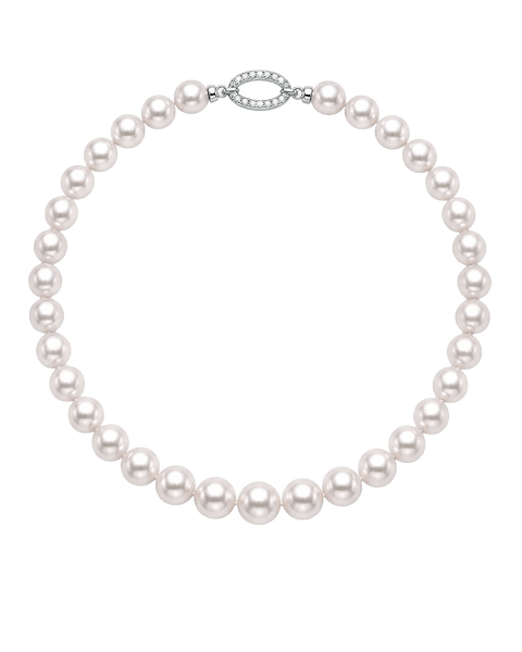 Esther Necklace – Graduated Pearl Statement Piece | By Godfrey Allure