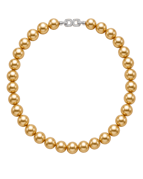 The Mireille Champagne Pearls (Deep,Warm Toned) | By Godfrey Allure