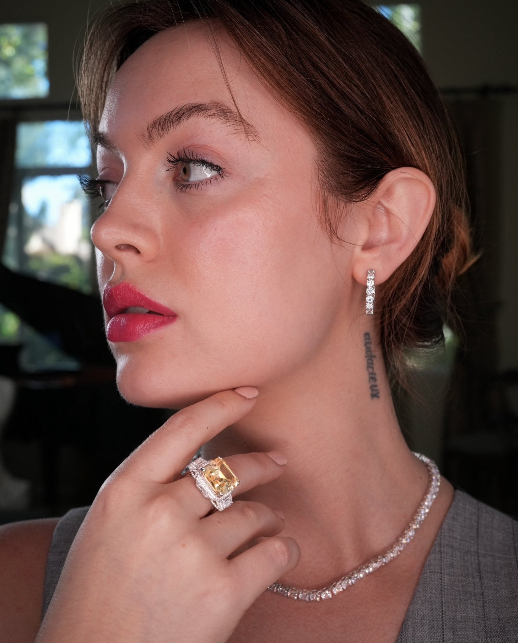 Monroe, Hoop Earrings - Godfrey Allure Jewelry | Refined Sterling Silver Women’s Jewelry