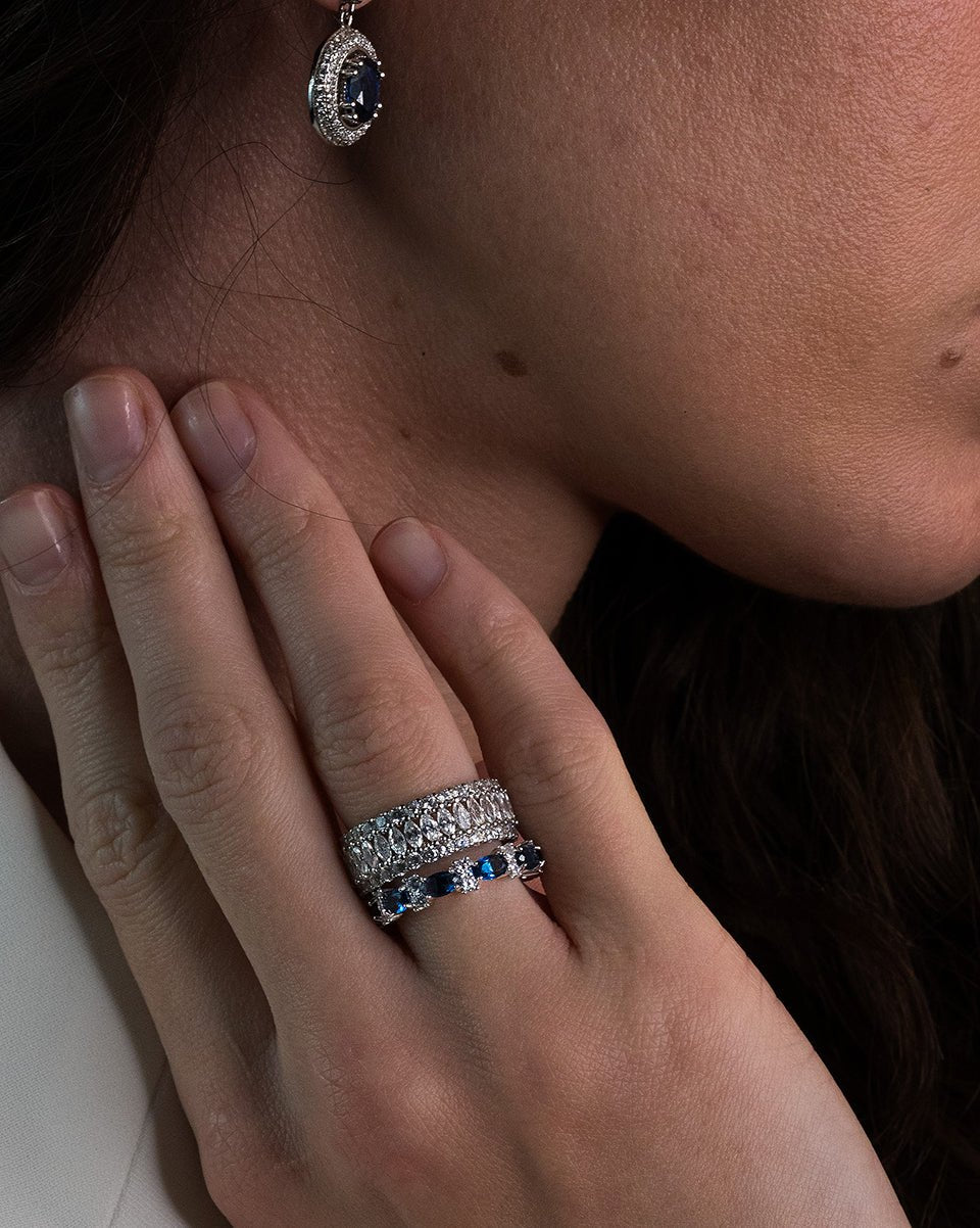 The Follies Cocktail Ring - Godfrey Allure Jewelry | Crafted in Refined Silver and Allyure Stones™ Designed for Modern Muses