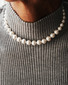 The Graduated Esther Pearl Necklace - Godfrey Allure Jewelry | Premium Sterling Silver Women’s Jewelry