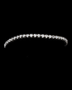 Alice Round Cut CZ Bracelet – Sterling Silver Women’s Jewelry with Sparkling Simulated Diamonds